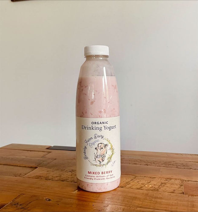 Berkeley Farm Dairy Organic Mixed Berry Yog Drink 750ml
