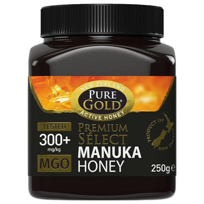 Pure Gold Manuka Honey 300+ MGO 250g