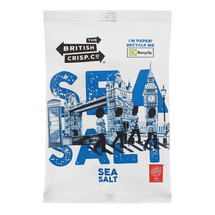 The British Crisp Co Sea Salt Crisps 40g