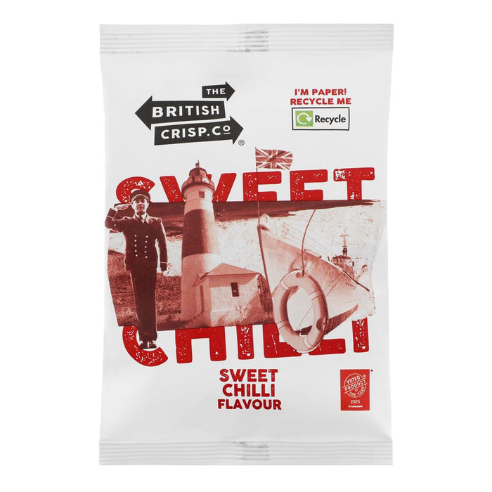The British Crisp Co Sweet Chilli Crisps 40g
