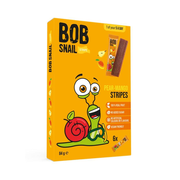 Bob Snail Pear-Mango Stripe 84 g