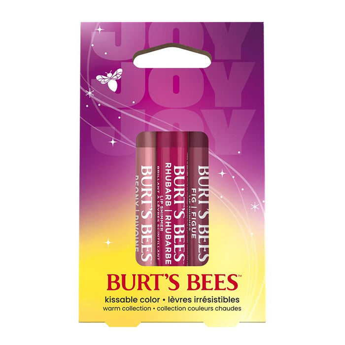 Burts Bees Lip Shimmer Trio Warm 2.55g
