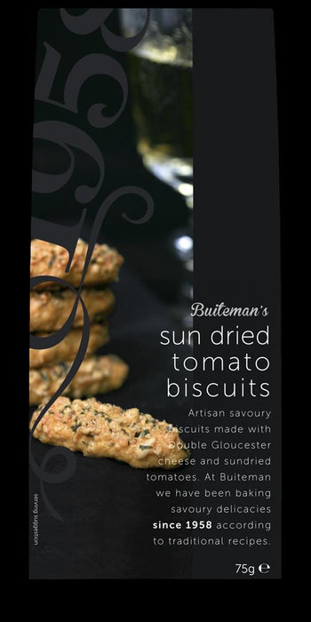 Buiteman Tomato & Cheese Biscuits 75g