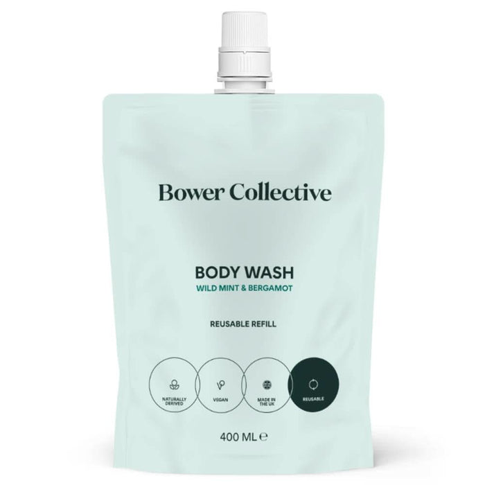 Bower Collective Wild Mint & B Body Wash R 400ml