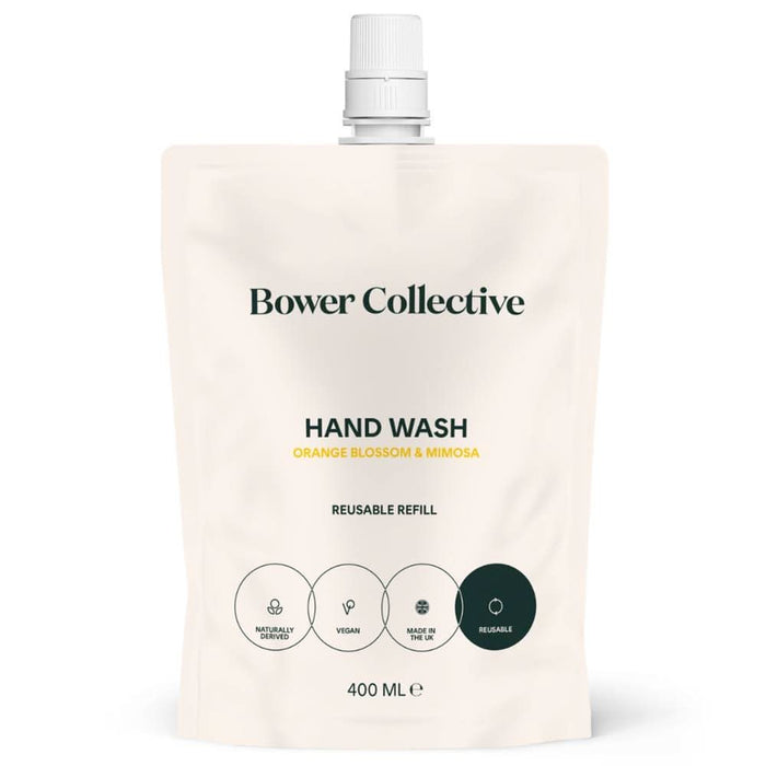Bower Collective Hand Wash Orange Blossom Refill 400ml