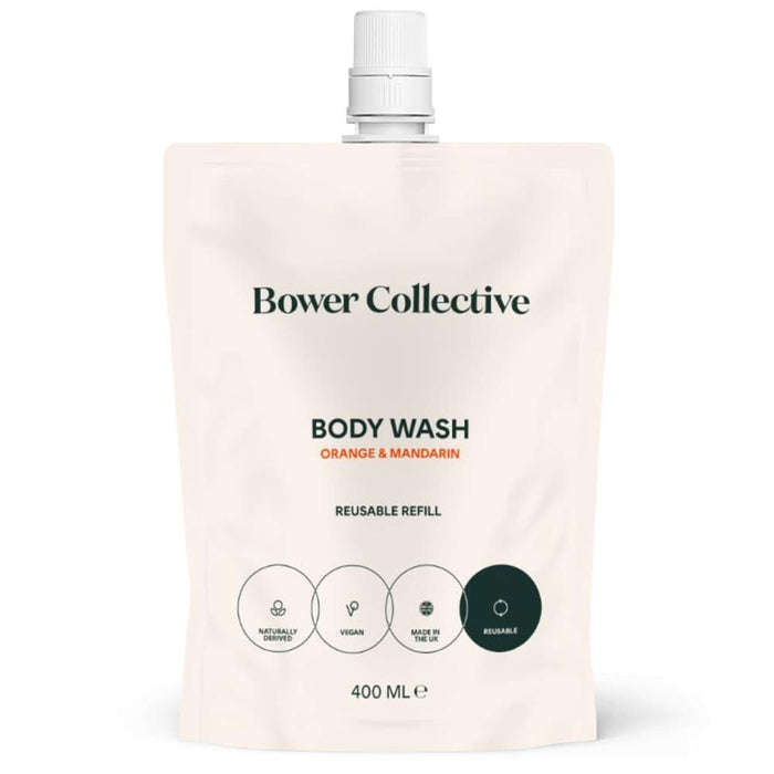 Bower Collective Orange & Mandarin Body Wash R 400ml