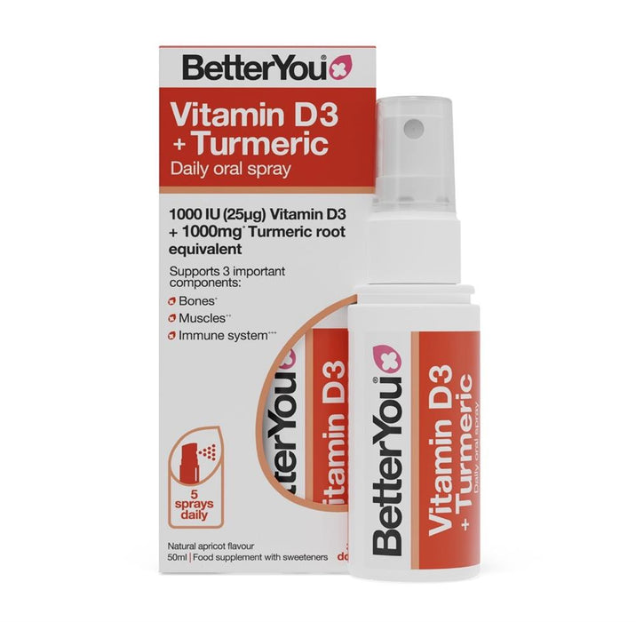 BetterYou Turmeric + D3
