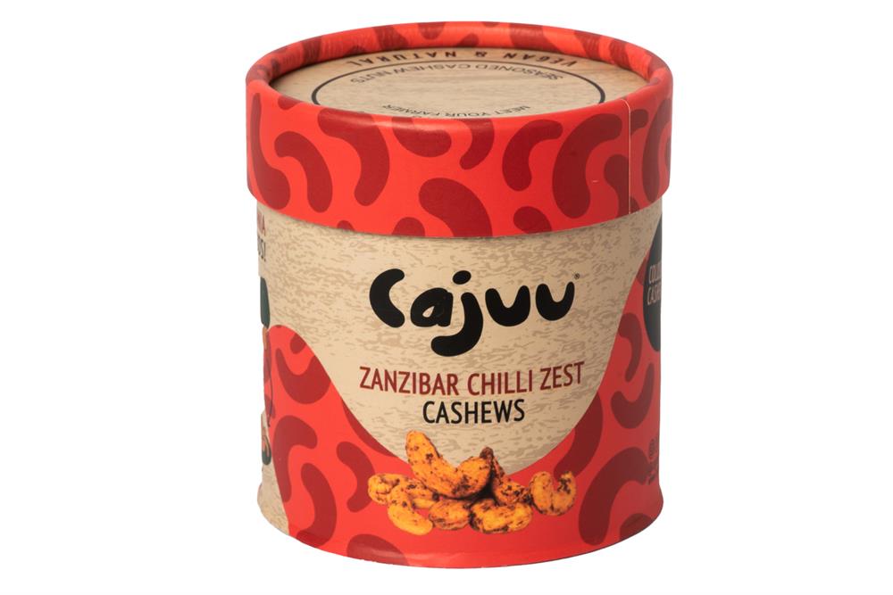Cajuu Chilli Zest Cashw Nuts Tube 100g