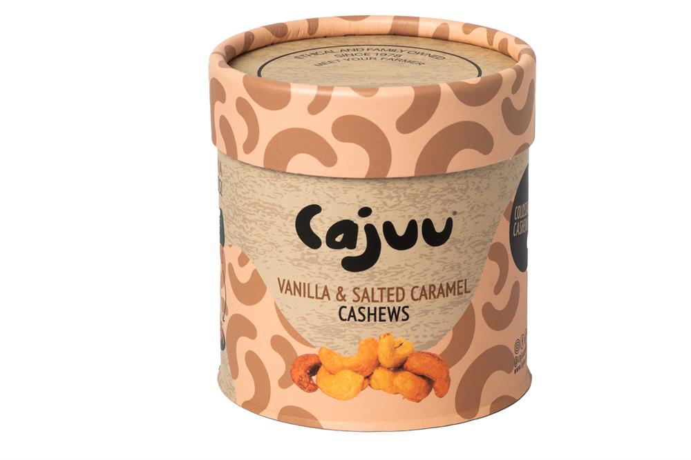 Cajuu Vanilla Sltd Crmel Cashew Nuts 100g