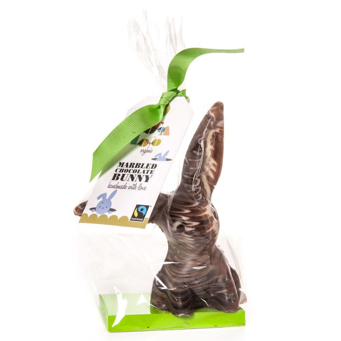 Cocoa Loco Solid Marbled Chocolate Rabbit 200g