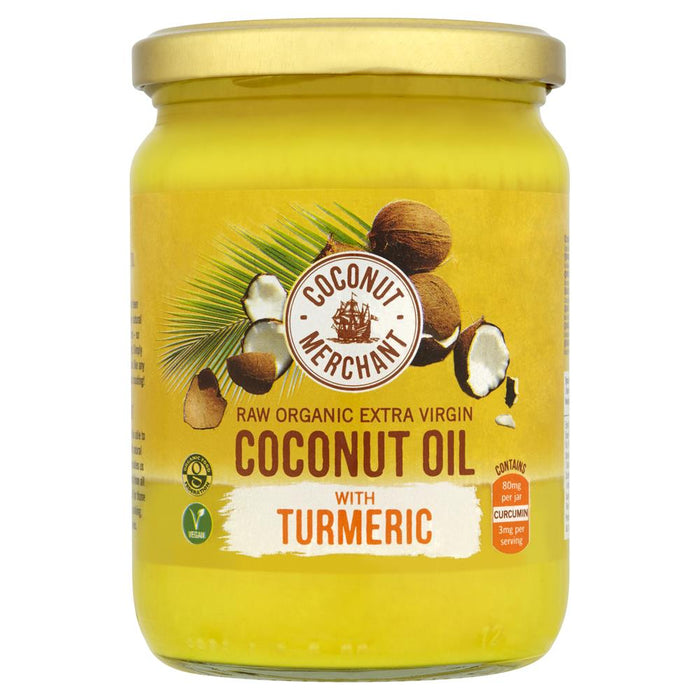 Coconut Merchant Coconut Oil with Turmeric 500ml