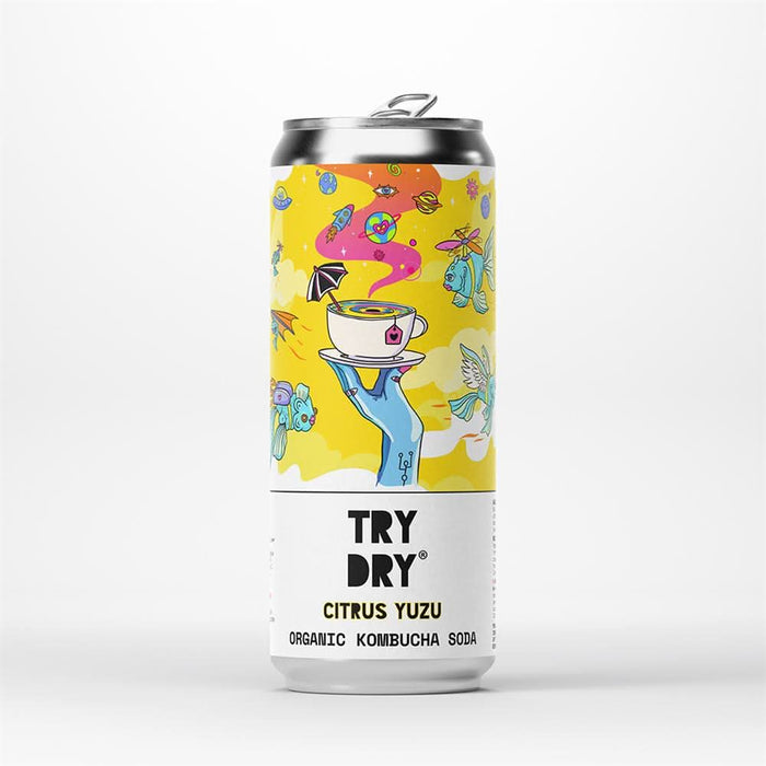 Counter Culture Kombucha Soda Citrus Yuzu 330ml