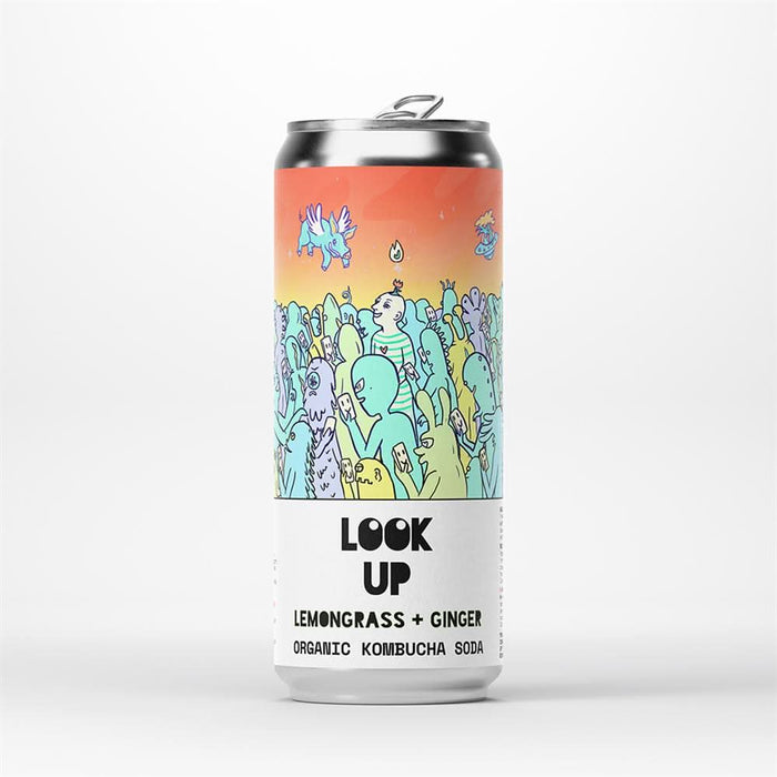 Counter Culture Kombucha Soda Lemongrass 330ml
