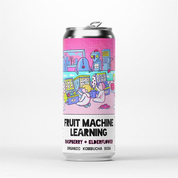 Counter Culture Kombucha Soda Raspberry 330ml