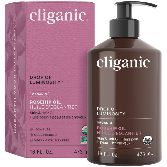 Cliganic Organic Rosehip Oil 473ml