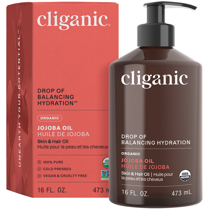 Cliganic Organic Jojoba Oil 473ml
