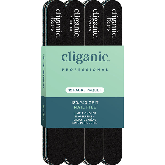 Cliganic 12 Pack Nail File Set