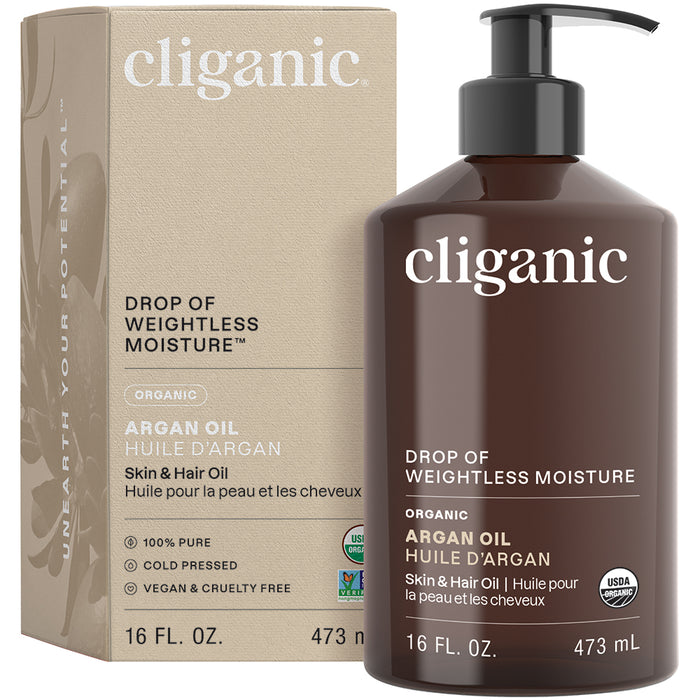Cliganic Argan Oil 473ml