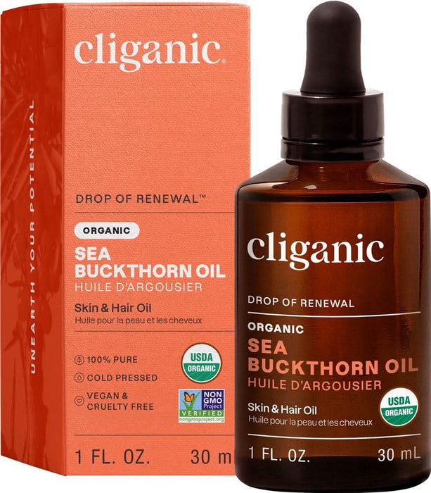 Cliganic Sea Buckthorn Oil 1oz
