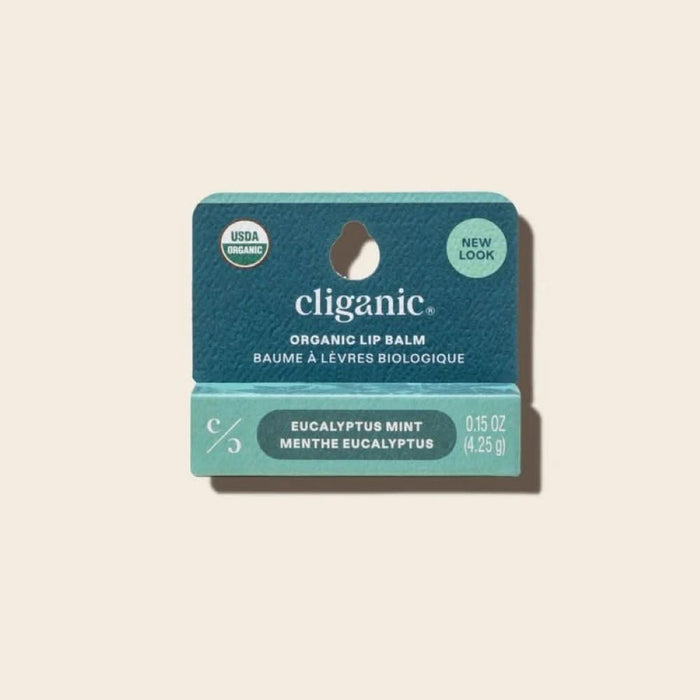 Cliganic Org Eucalyptus Mint Lip Balm
