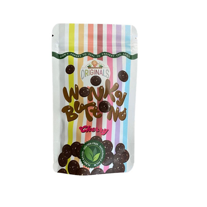 Catherine's Originals Wonky Buttons Dark Cherry 100g
