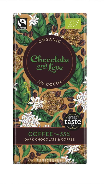 Chocolate and Love Coffee 55% 80g