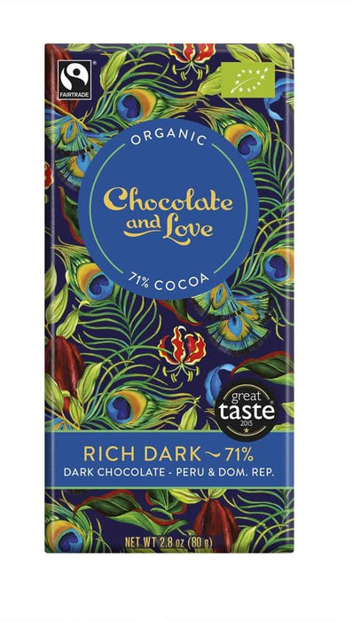 Chocolate and Love Rich Dark 71% 80g