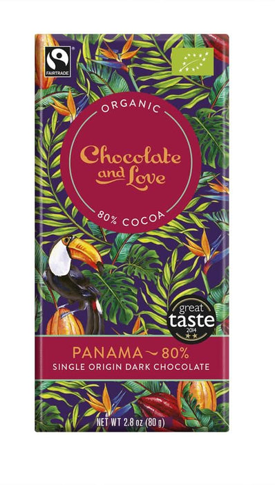 Chocolate and Love Panama 80% 80g
