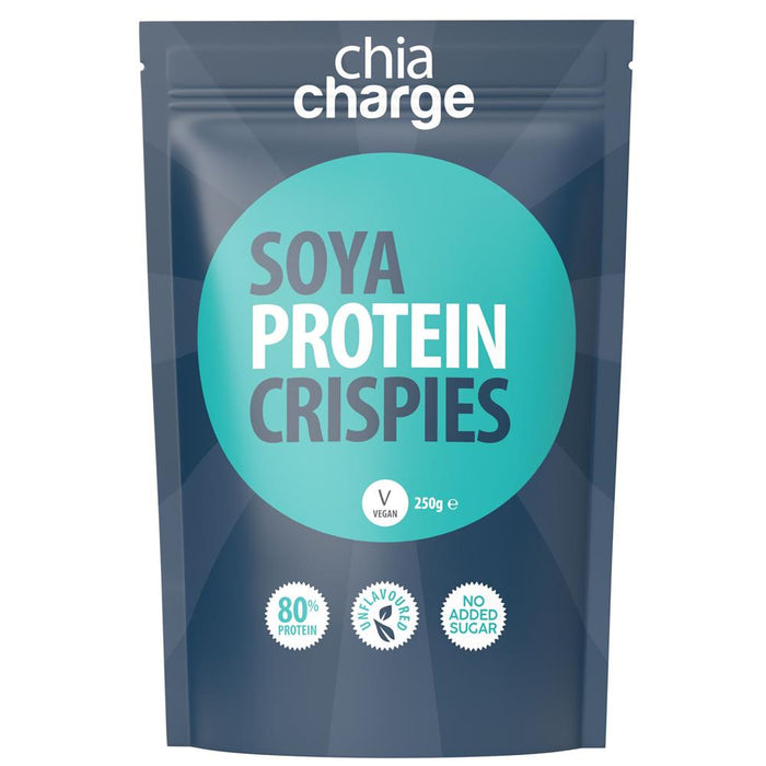 Chia Charge Soya Protein Crispies 80% 250g