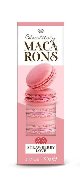 Chocolitaly Macarons Strawberry Love 90g