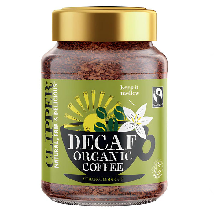 Clipper Organic Instant Decaf Coffee 100g