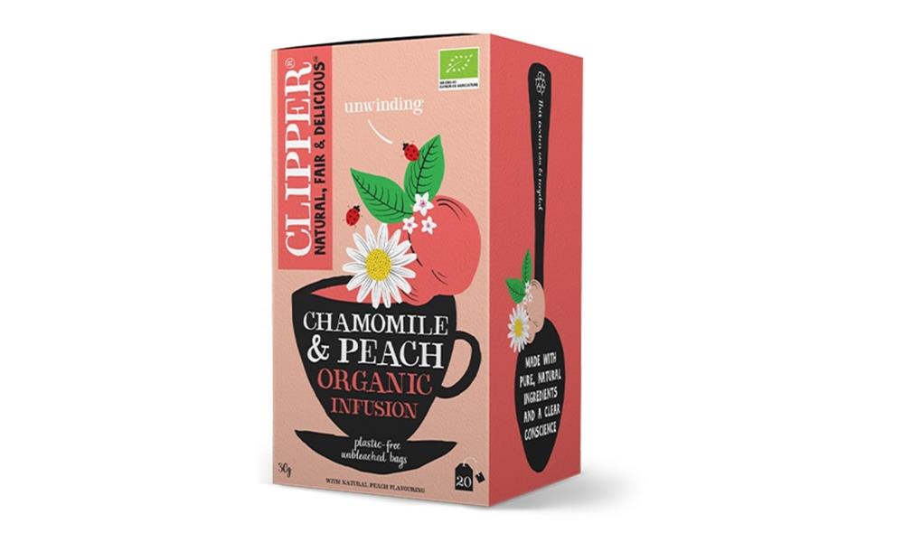 Clipper Chamomile & Peach Tea 20 Bags