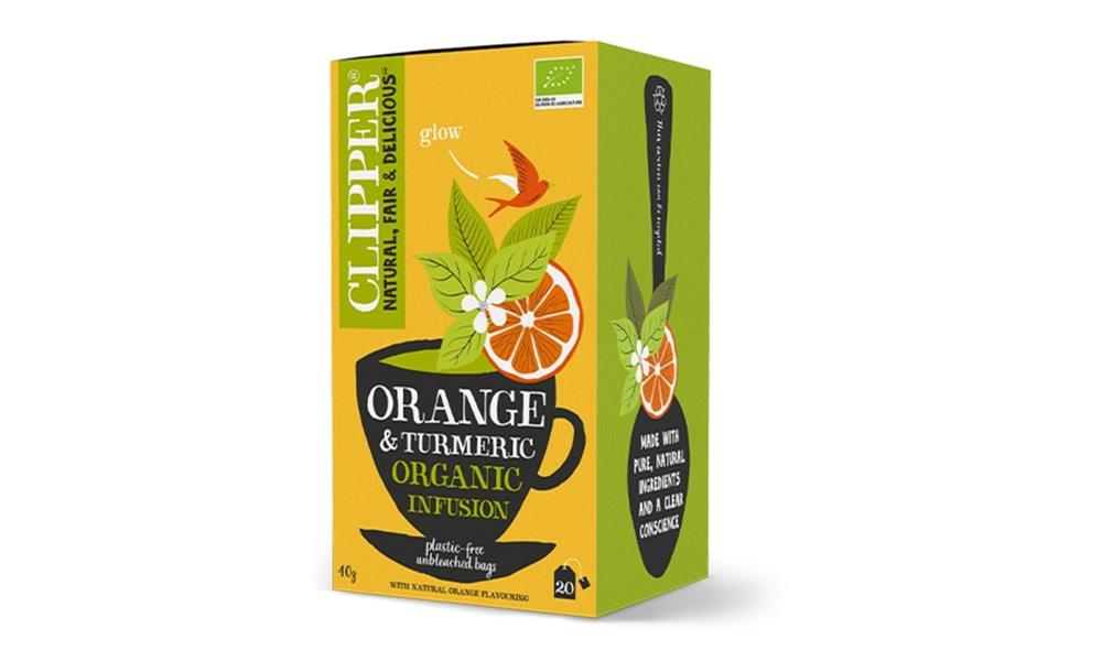 Clipper Orange and Turmeric Tea 20 Bags