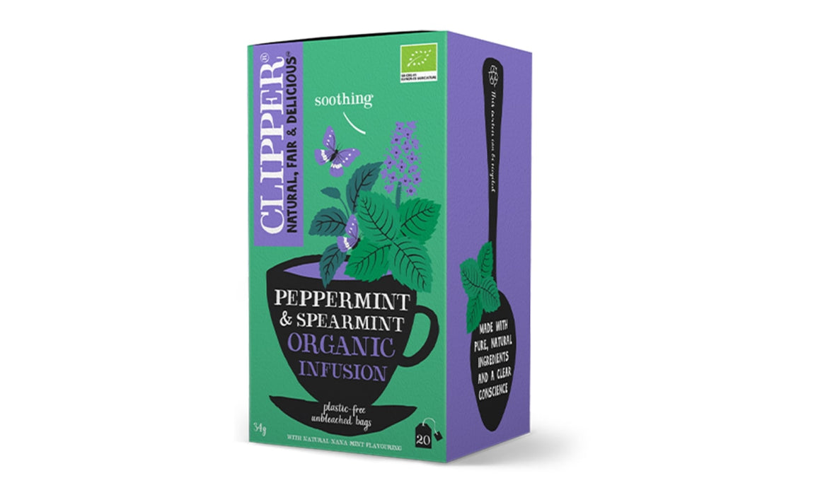 Clipper Peppermint and Spearmint Tea 20 Bags