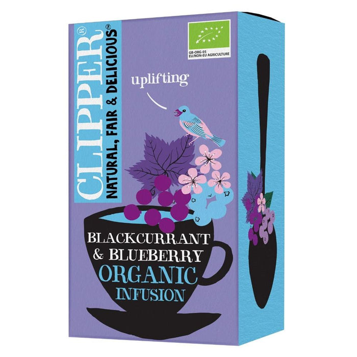 Clipper Blackcurrant and Blueberry Tea 20 Bags