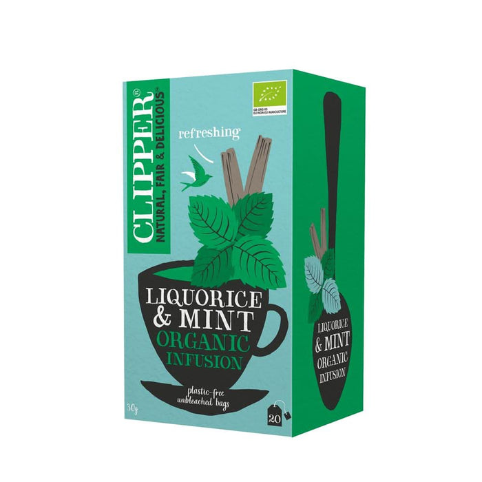 Clipper Liquorice and Mint Tea 20 Bags