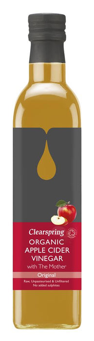 Clearspring Organic Apple Cider Vinegar w/ Mother 500ml