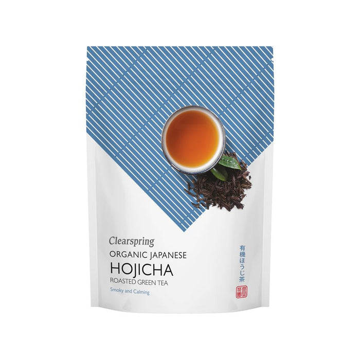Clearspring Organic Japanese Roasted Hojicha Green Tea Loose 70g