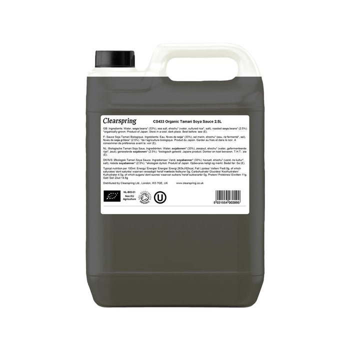 Clearspring Organic Tamari - Single Strength 2.5L