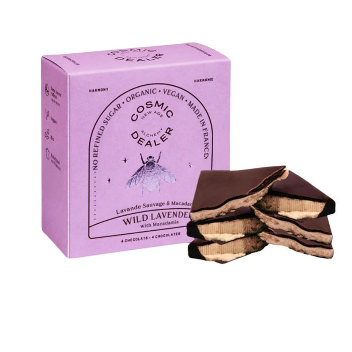 Cosmic Dealer Mini Chocolate Box Lavender 80g