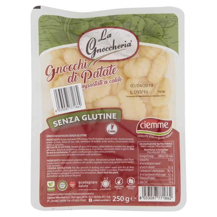Ciemme Gluten Free Gnocchi 250g