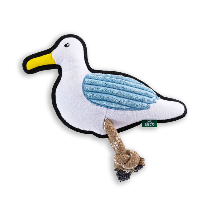 Beco Plush Seagull Dog Toy Med