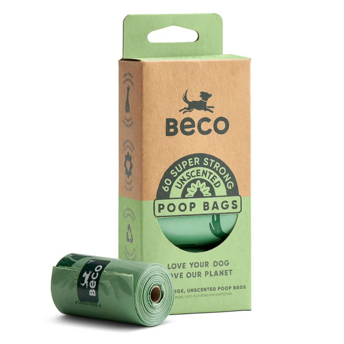 Beco Poop Bags Unscented x 60