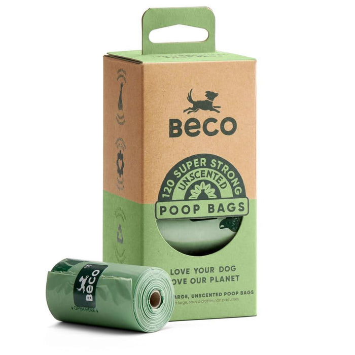 Beco Poop Bags Unscented x 120