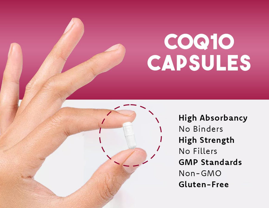 New Leaf CoQ10 200mg 120 Capsules