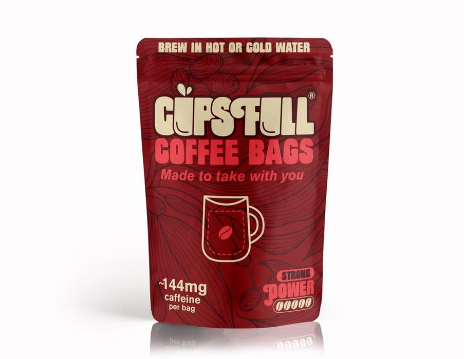 Cups Full Power Coffee Bags 90g