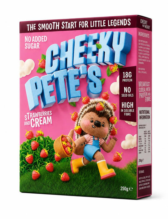 Cheeky Petes Cereal Strawberries and Cream 250g