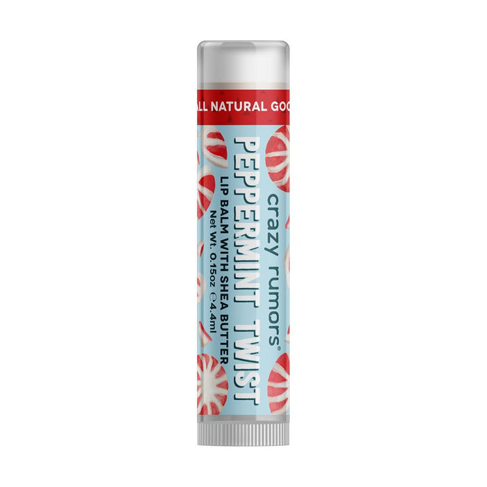 Crazy Rumors Peppermint Twist Vegan Lip Balm 4g