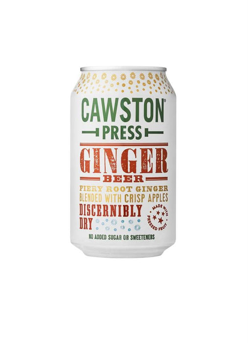 Cawston Press Sparkling Ginger Beer Can 330ml