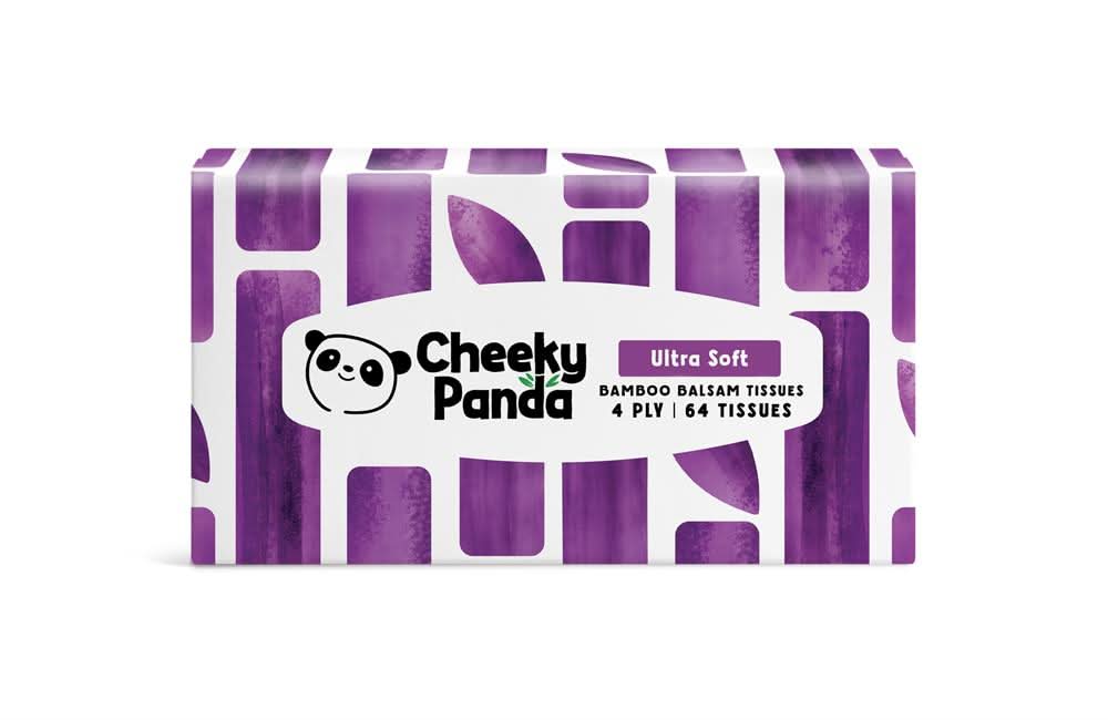 Cheeky Panda Balsam 4ply Facial Tissue x 64
